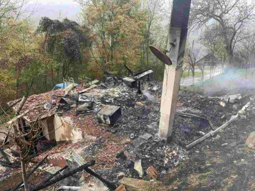 U selu Pirići kod Bratunca izgorjela kuća predsjednika Saveza RVI TK