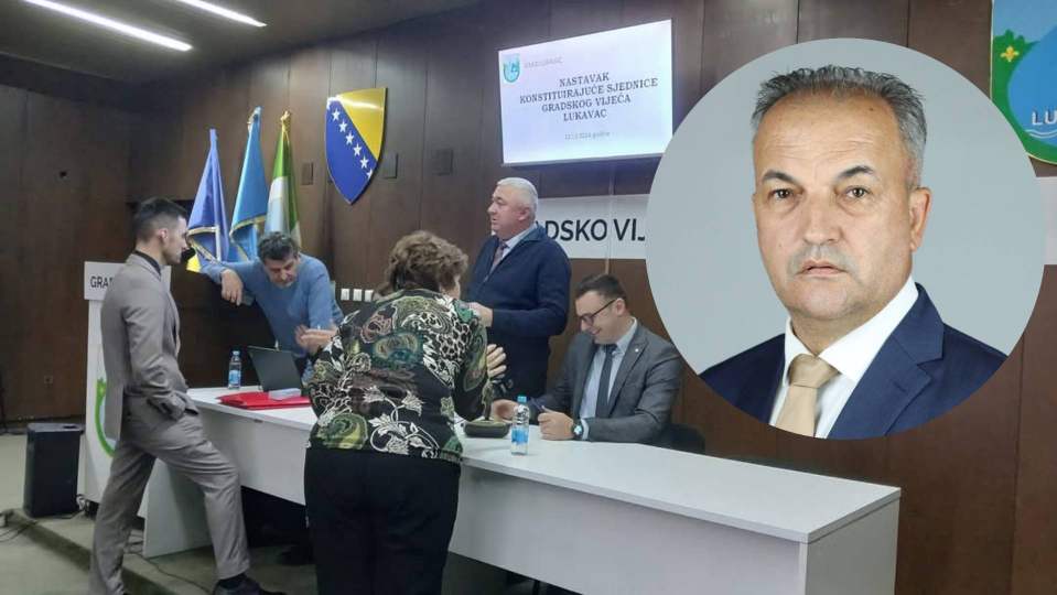 Dramatičan obrat na sjednici Gradskog vijeća Lukavca: Dva kandidata za predsjedavajućeg