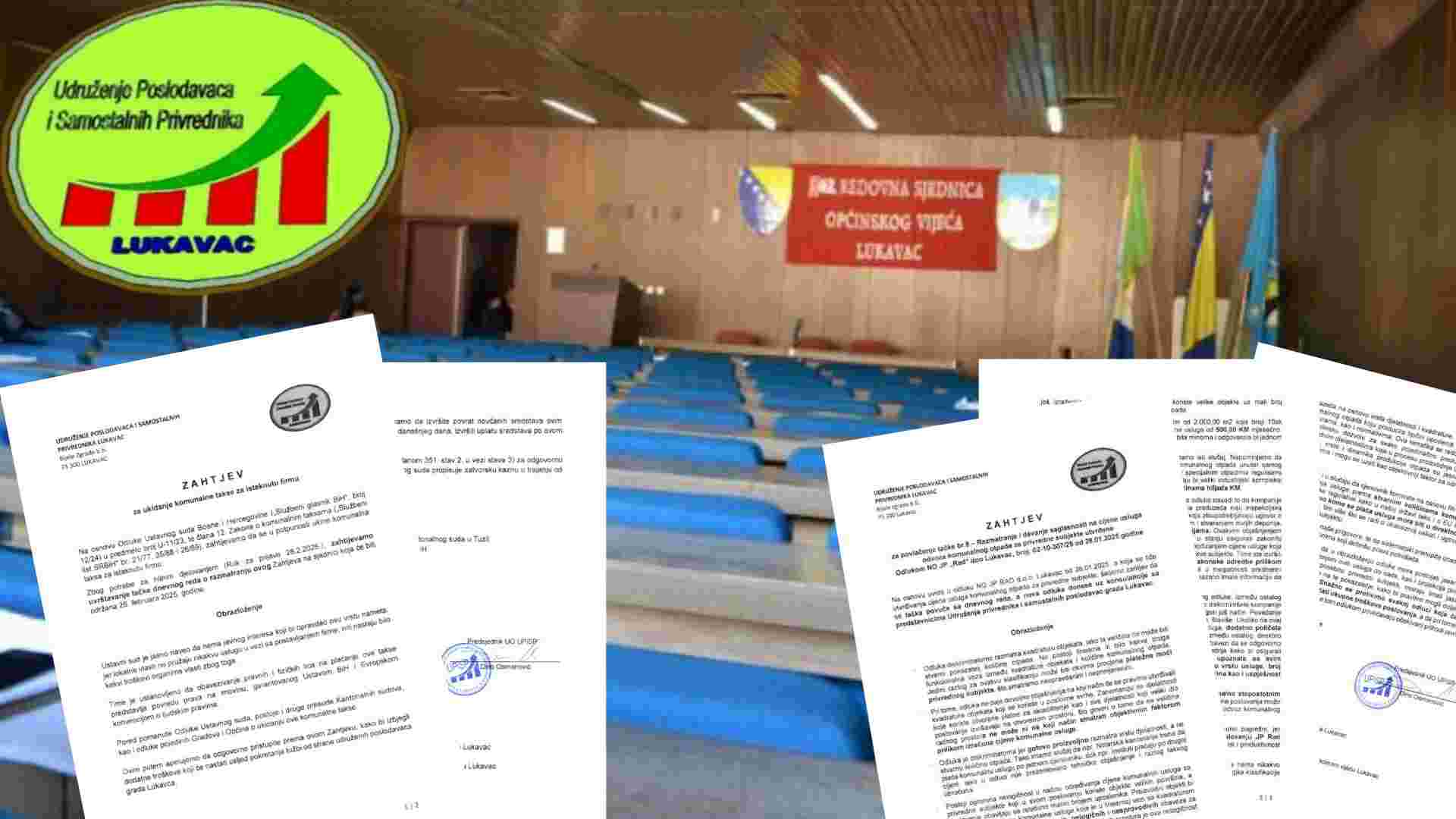 Poslodavci Lukavca uputili dva zahtjeva Gradskom vijeću za raspravu na narednoj sjednici