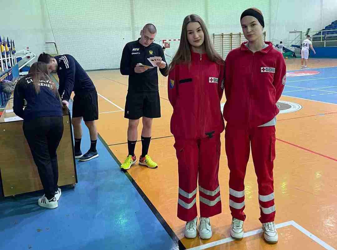 Volonteri Crvenog križa Lukavac osigurali sportske susrete