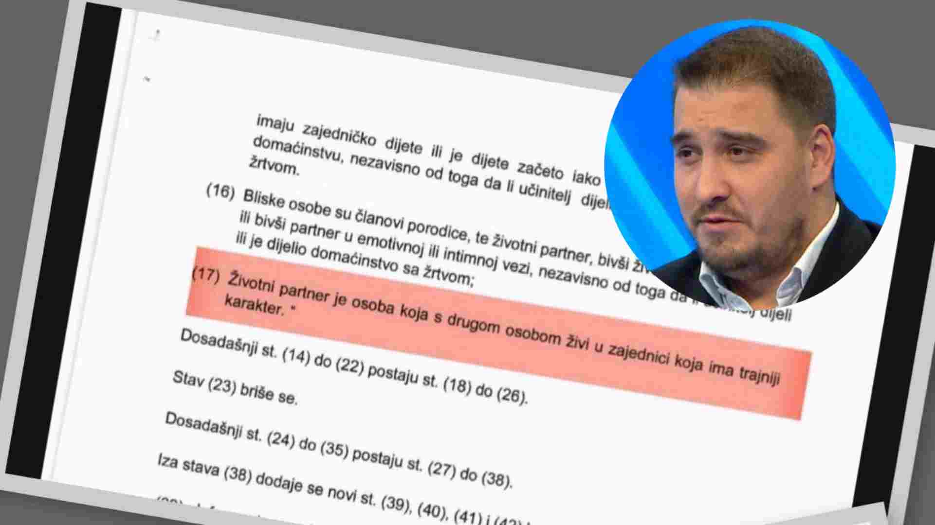 Haris Zahiragić: Pokušaj zakonskog priznavanja istospolnih partnerstava pod krinkom borbe protiv nasilja?