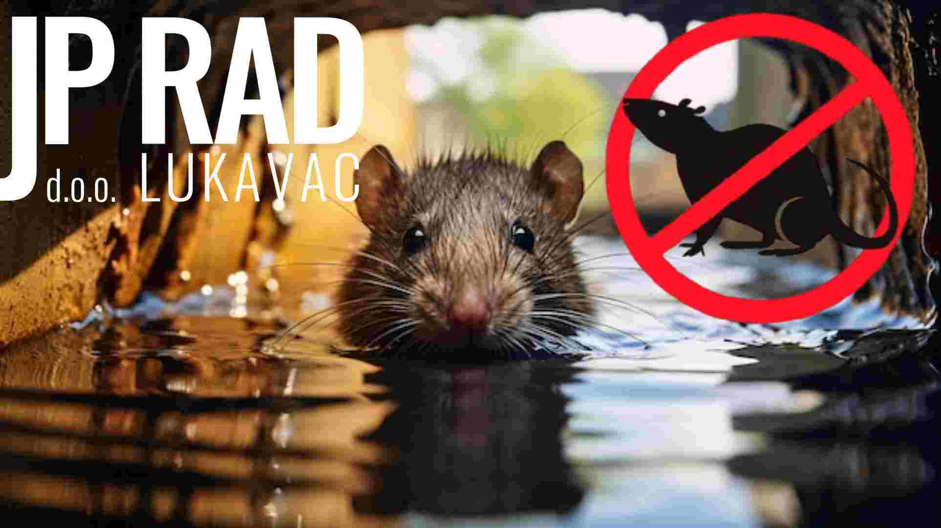 Izvršena sistematska deratizacija kanalizacione mreže u Lukavcu