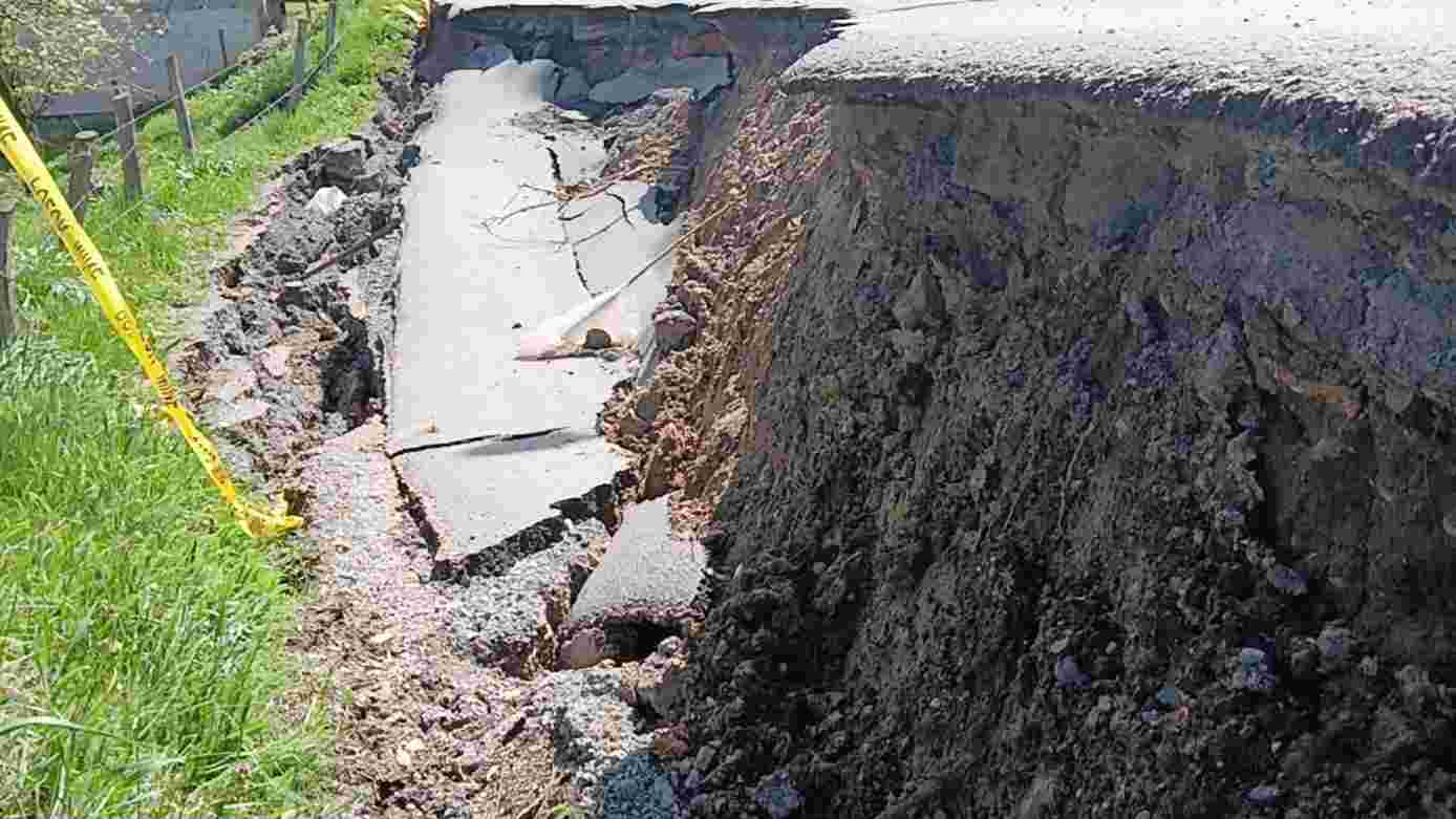 Klizište u Tabacima postaje sigurnosna prijetnja: Umalo incident zbog blokade saobraćaja