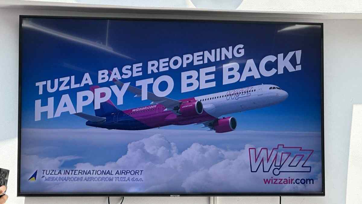 Wizz Air vraća bazu u Tuzlu: stižu dva aviona i devet novih destinacija