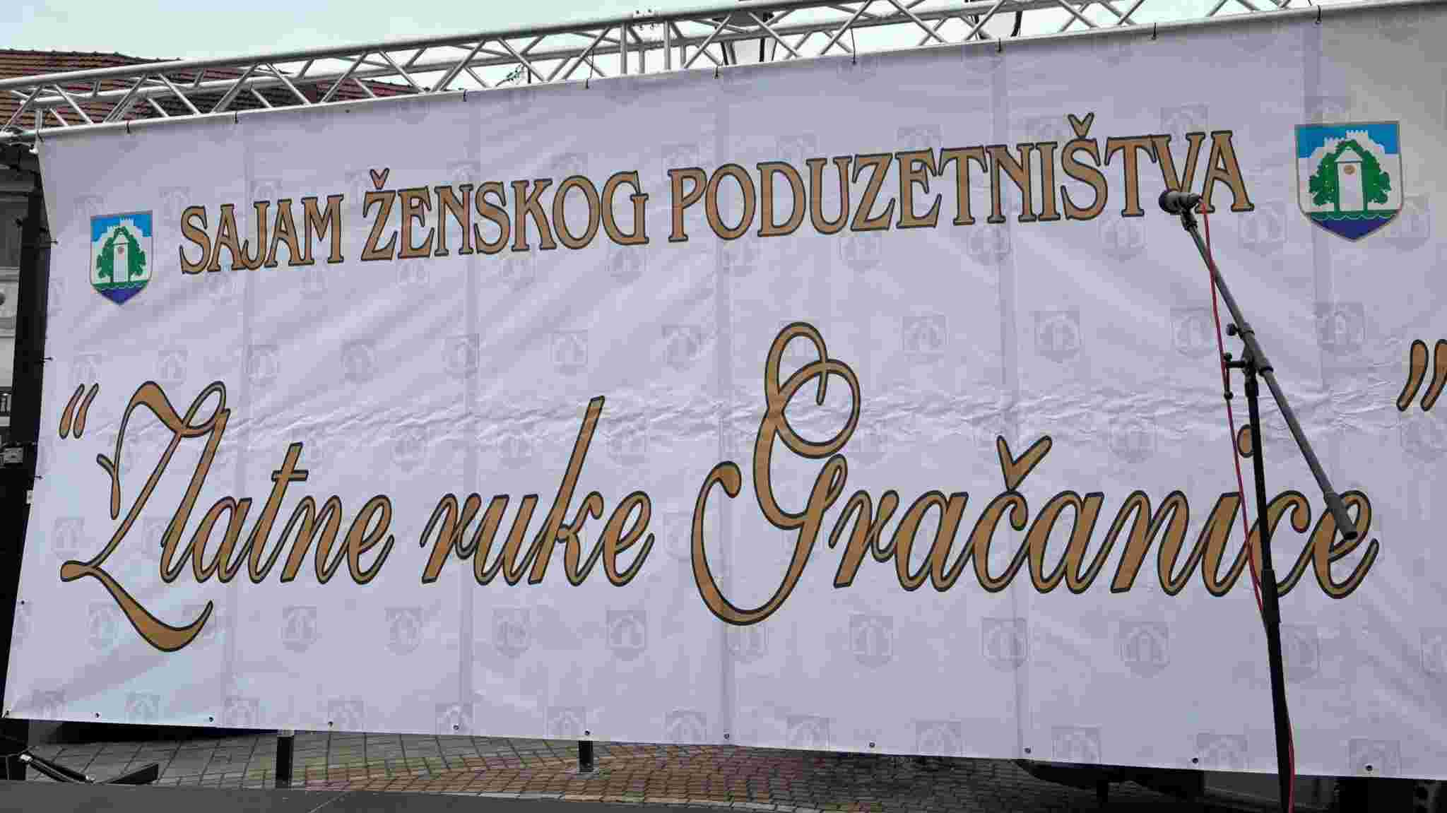 GRAČANICA: Održan 8. Sajam ženskog poduzetništva “Zlatne ruke Gračanice”