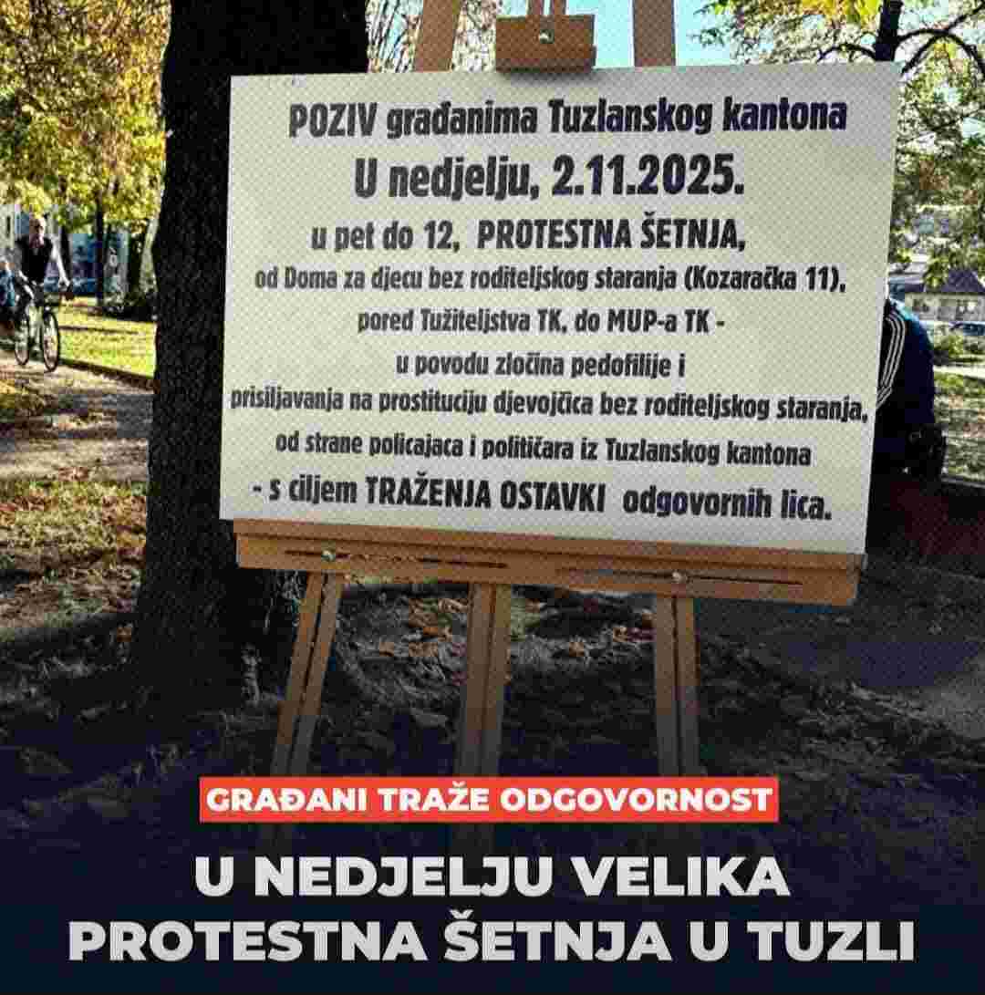 NEĆU DŽABA DA ŠETAM, AL’ DIŽEM SVOJ GLAS!