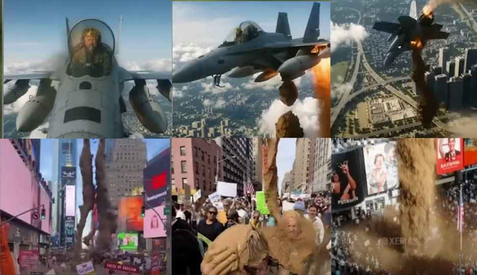 Trump se u AI generisanom videu poprskao *ovnima  7 miliona demonstranata