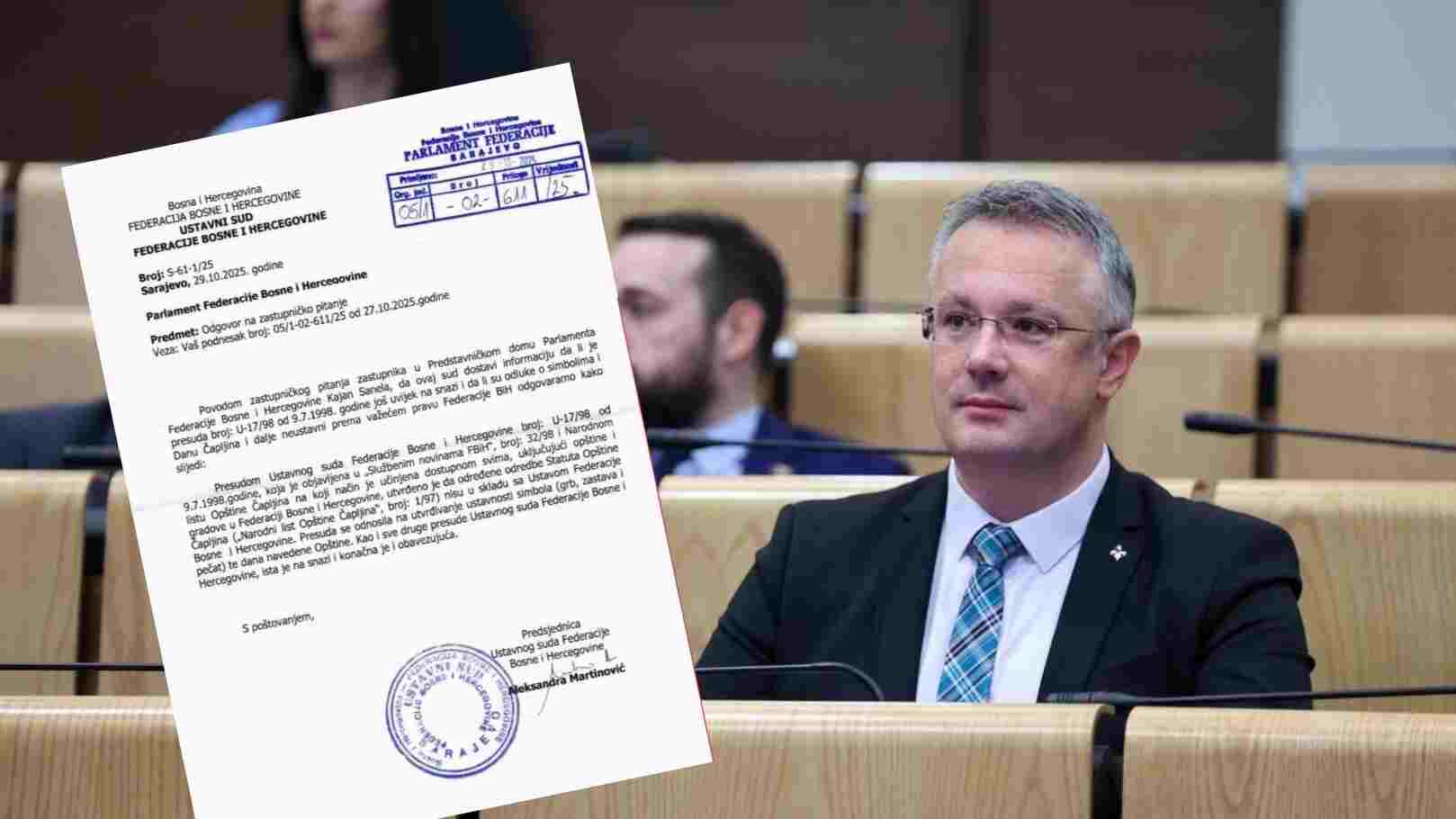 Ustavni sud potvrdio: Grb, zastava i Dan Čapljine su neustavni