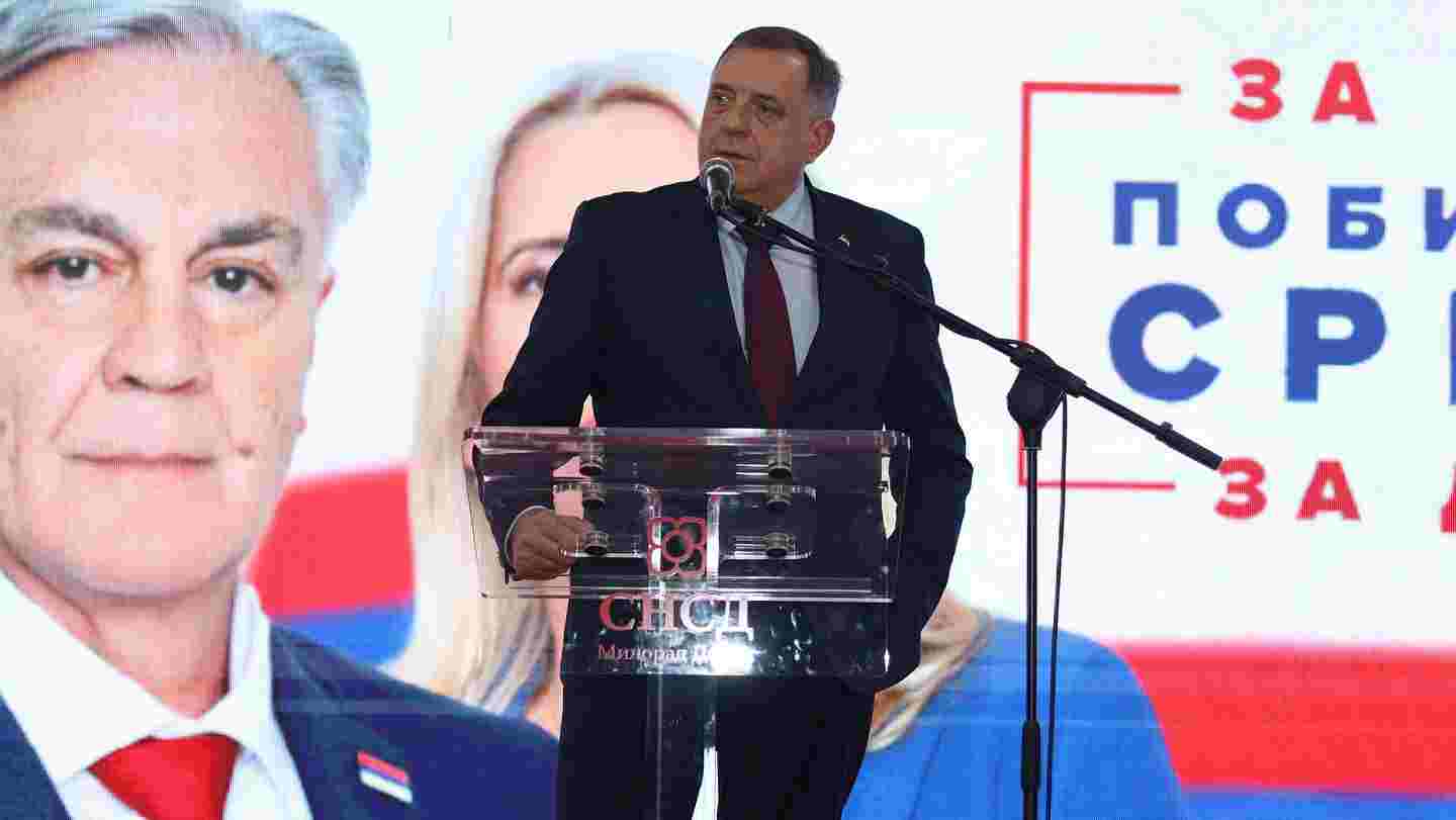 CIK BiH pokreće postupak protiv Milorada Dodika zbog govora mržnje: moguć novčani udar i zabrana učešća na izborima