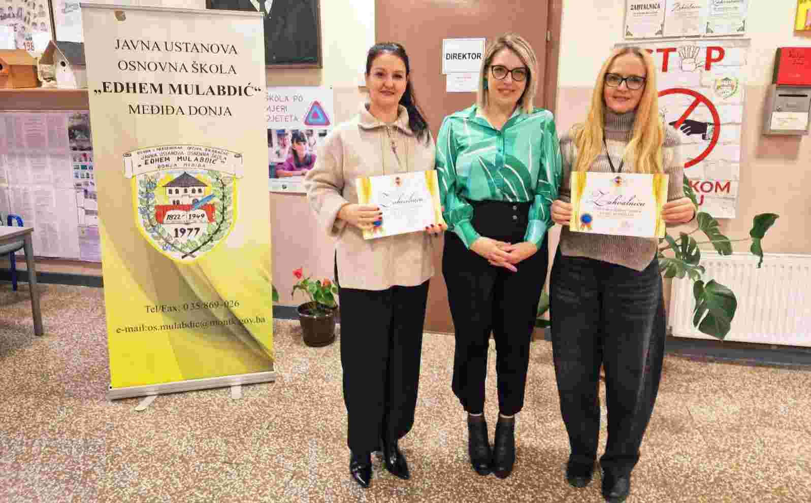 Učenici OŠ „Edhem Mulabdić“ iz Međiđe Donje prikupili 1.515 KM za Udruženje PIPOL