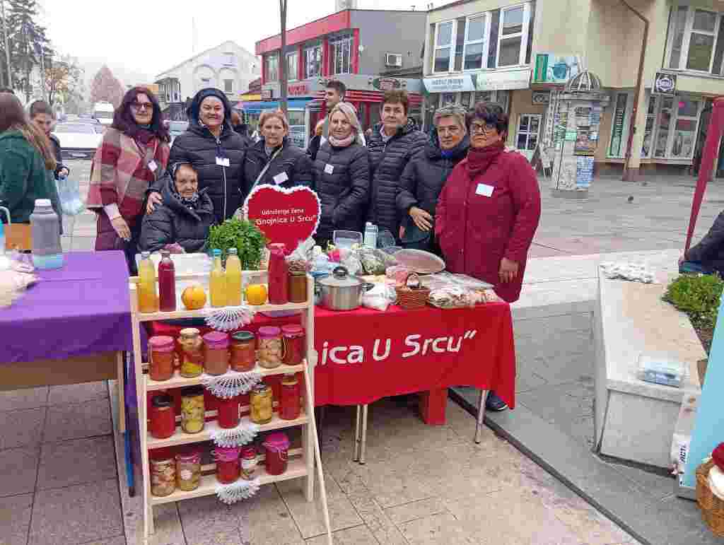 Žene iz Gnojnice s ponosom predstavile svoje proizvode na sajmu u Srebreniku