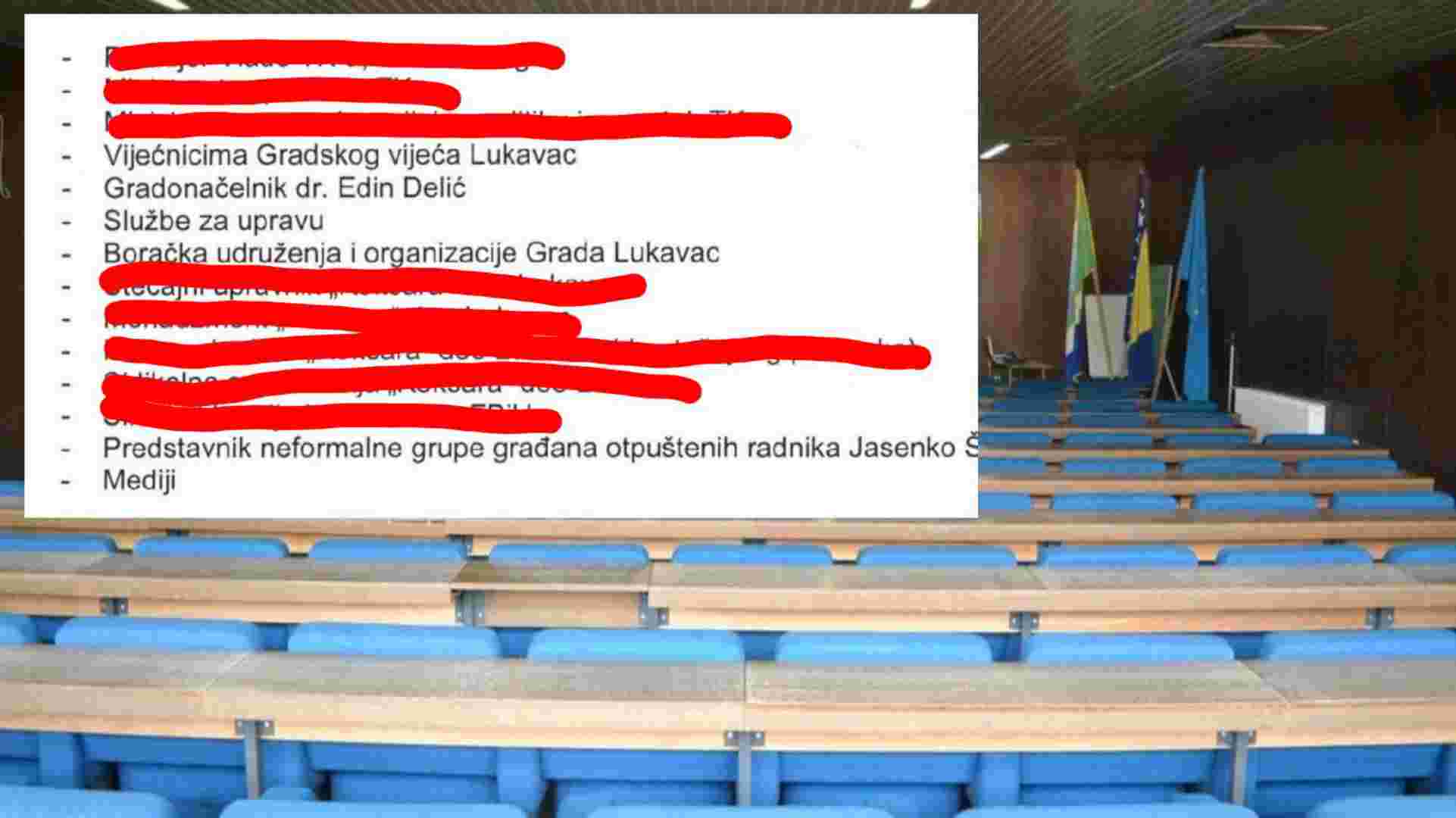 NAJAVA TEMATSKE SJEDNICE GV LUKAVAC: OČEKUJE SE (NE)PRISUSTVO KLJUČNIH AKTERA