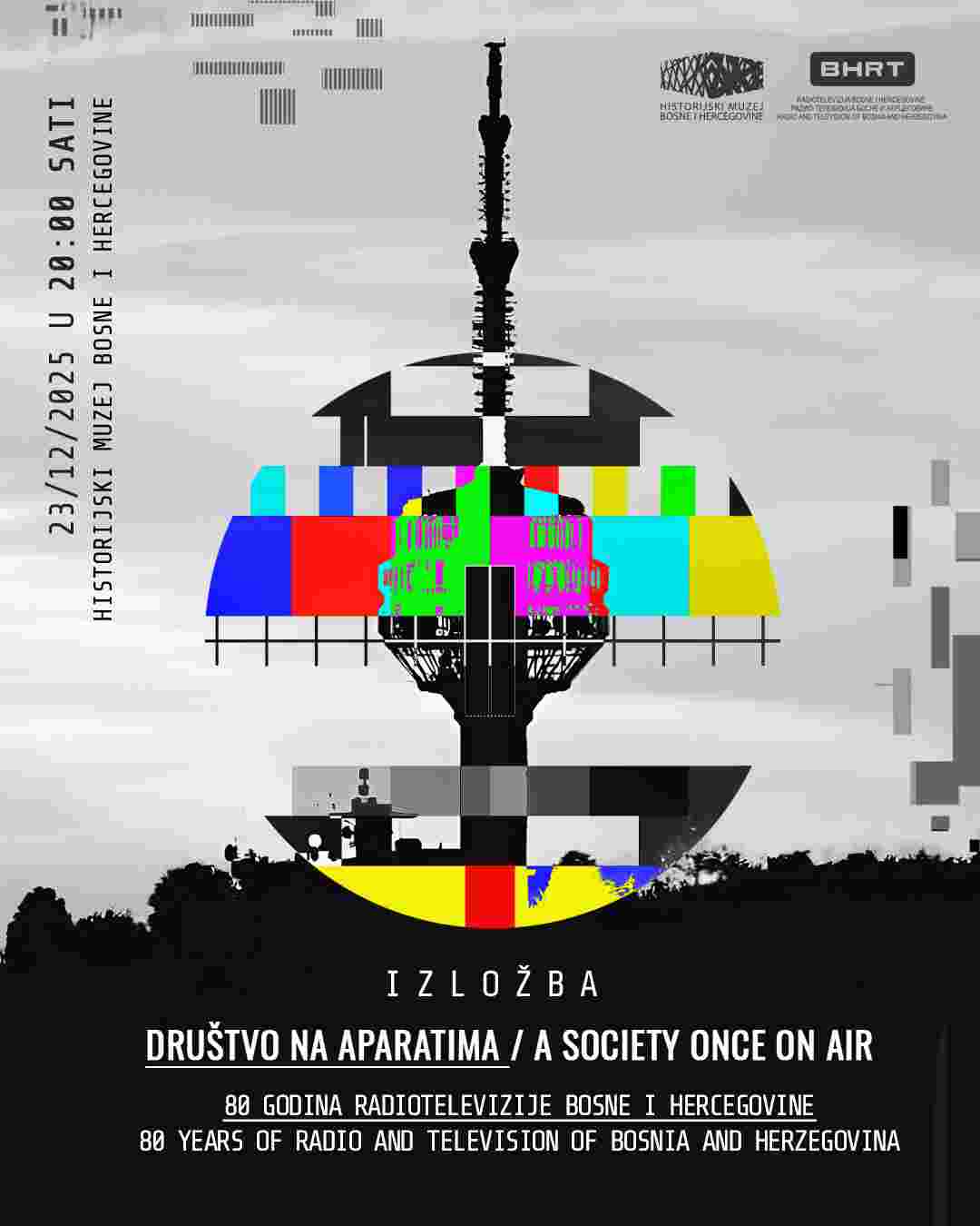 Historijski muzej BiH i BHRT otvaraju izložbu „Društvo na aparatima – 80 godina BHRT-a“