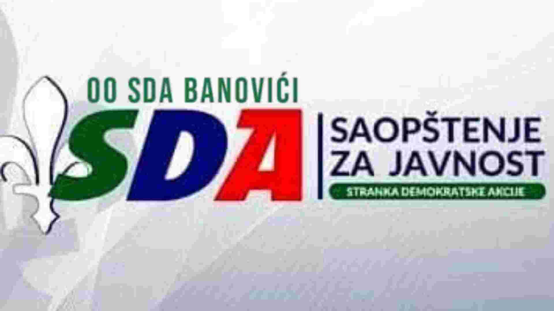 OO SDA Banovići: Načelnik Hasanović iznosi netačne tvrdnje o privatizaciji Autobuske stanice