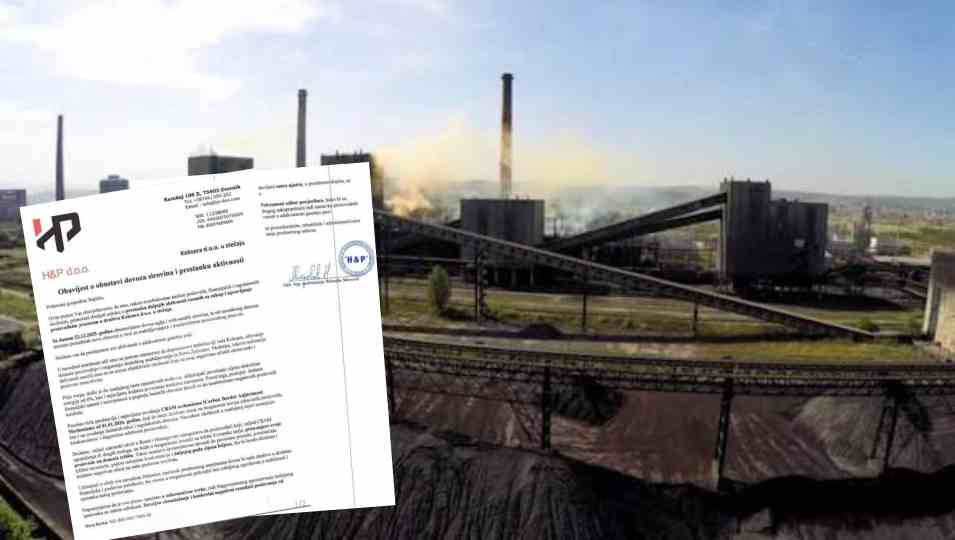 H&P d.o.o. obustavlja dovoz sirovina i prestaje s aktivnostima u Koksari d.o.o. u stečaju