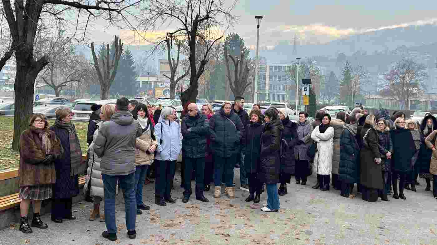 Štrajk u pravosuđu Tuzlanskog kantona ušao u 16. dan: Radnici traže jednaka prava i plate kao u drugim kantonima