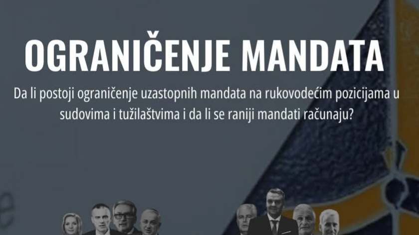 Transparency International BiH upozorava: Ograničenja mandata ili privid reforme?