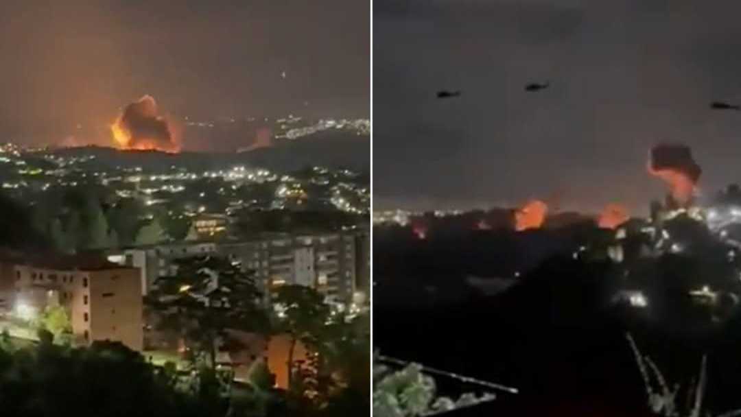 Eksplozije odjeknule Karakasom usred rastućih tenzija SAD-a i Venezuele