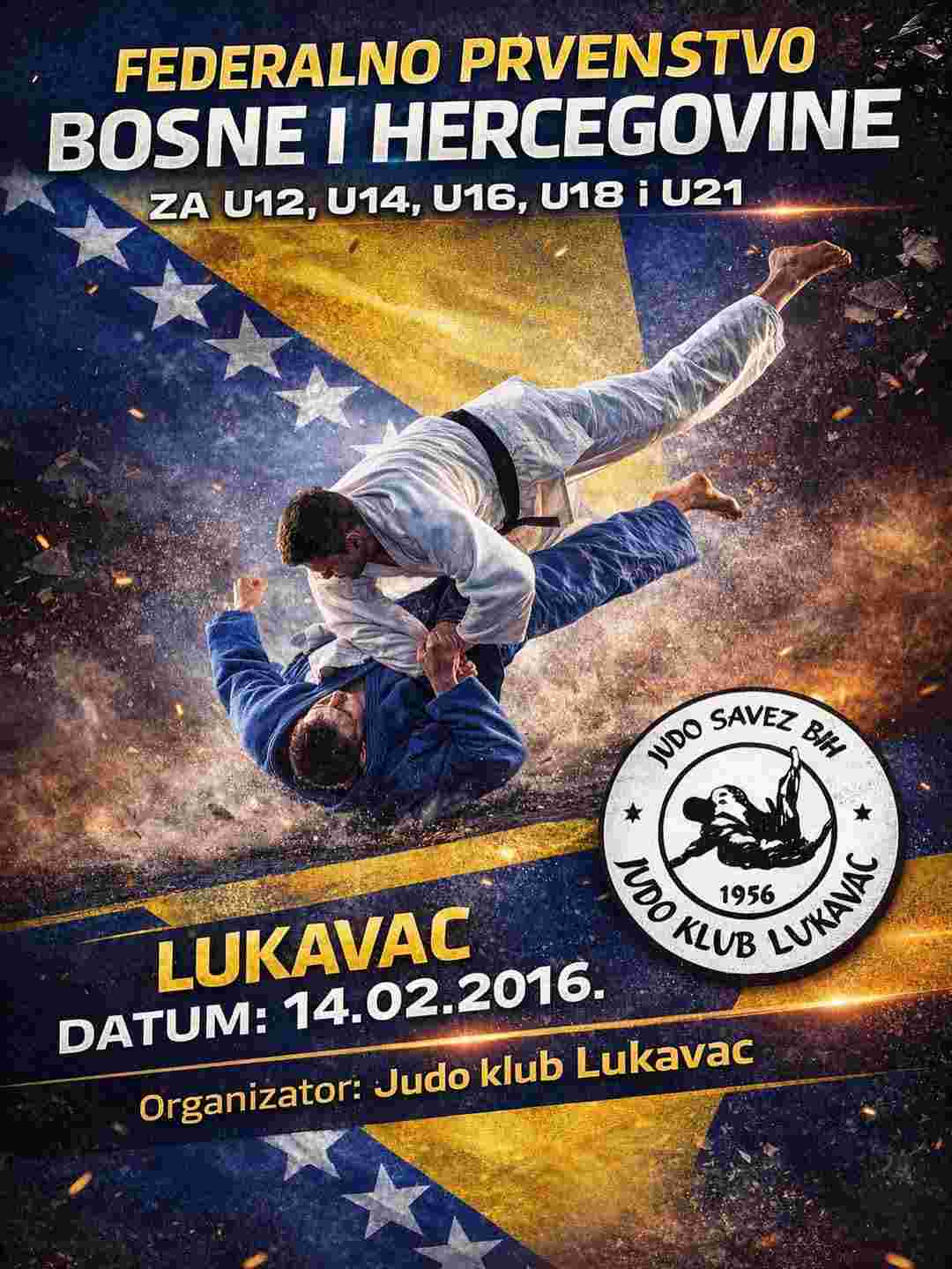 Lukavac domaćin Federalnog prvenstva BiH u džudou za mlade