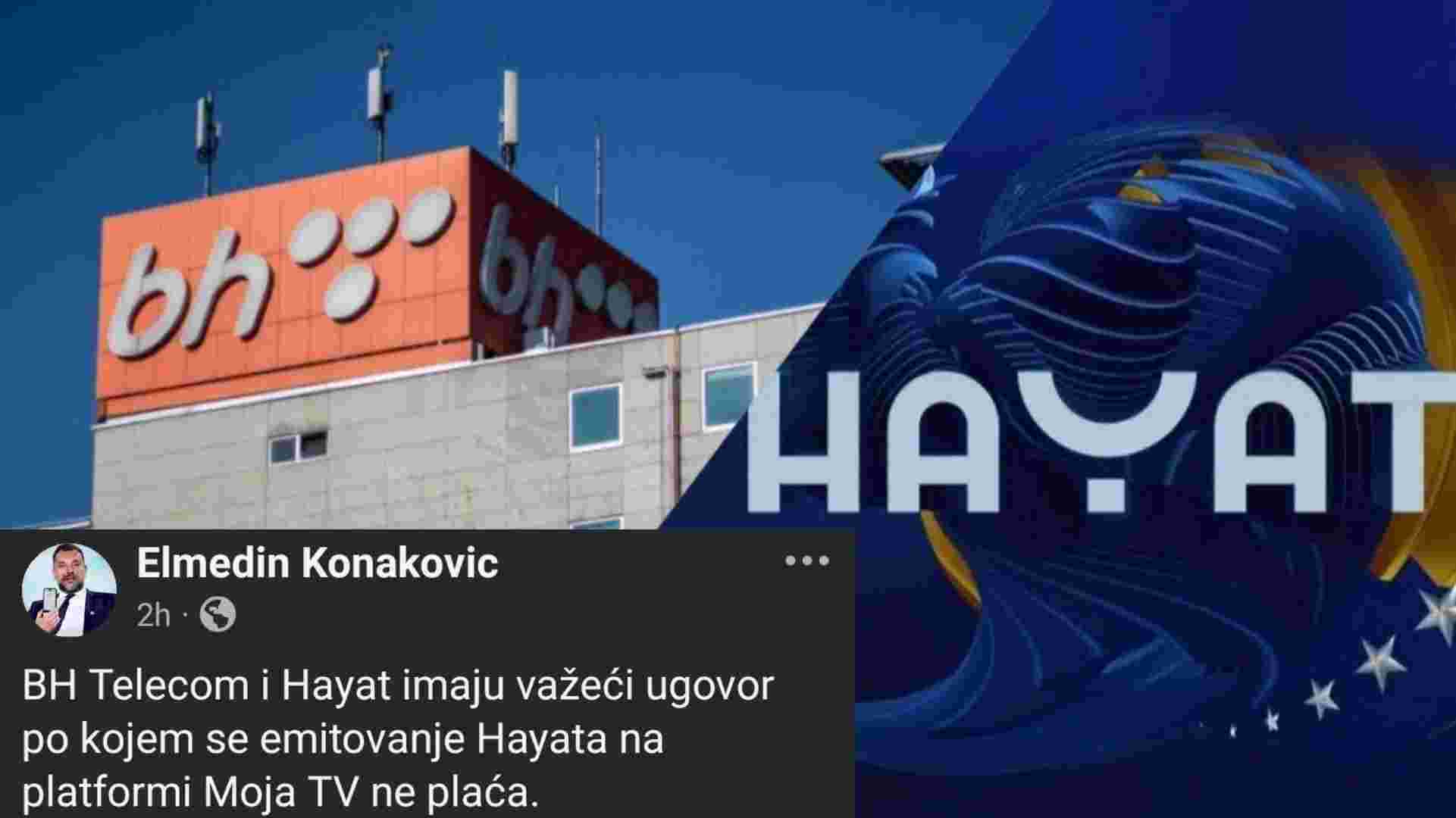 Konaković: Istina o Hayatu i BH Telecomu – niko ne gasi televiziju, traži se zaštita državnih interesa