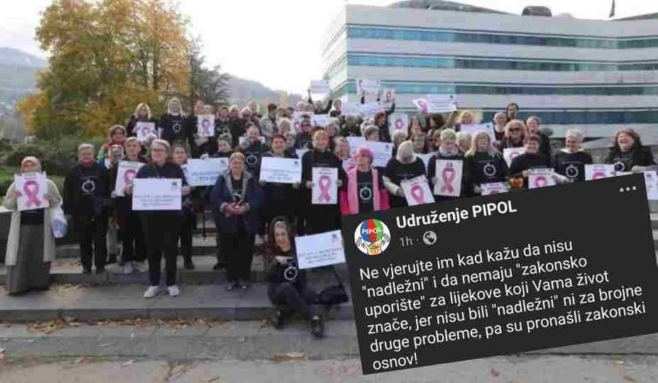 Udruženje PIPOL pružilo podršku onkološkim pacijentima TK i uputilo oštre kritike vlastima Tuzlanskog kantona
