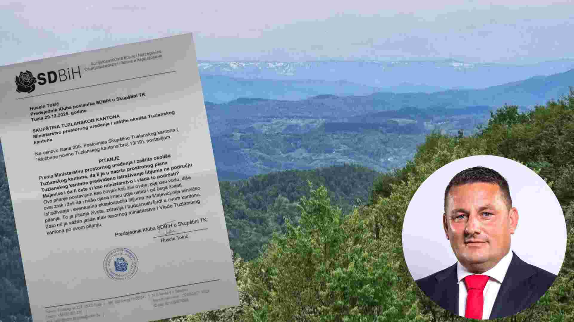 Ponovo se otvara pitanje Prostornog plana TK: predsjednik SDBiH traži jasan stav o Majevici