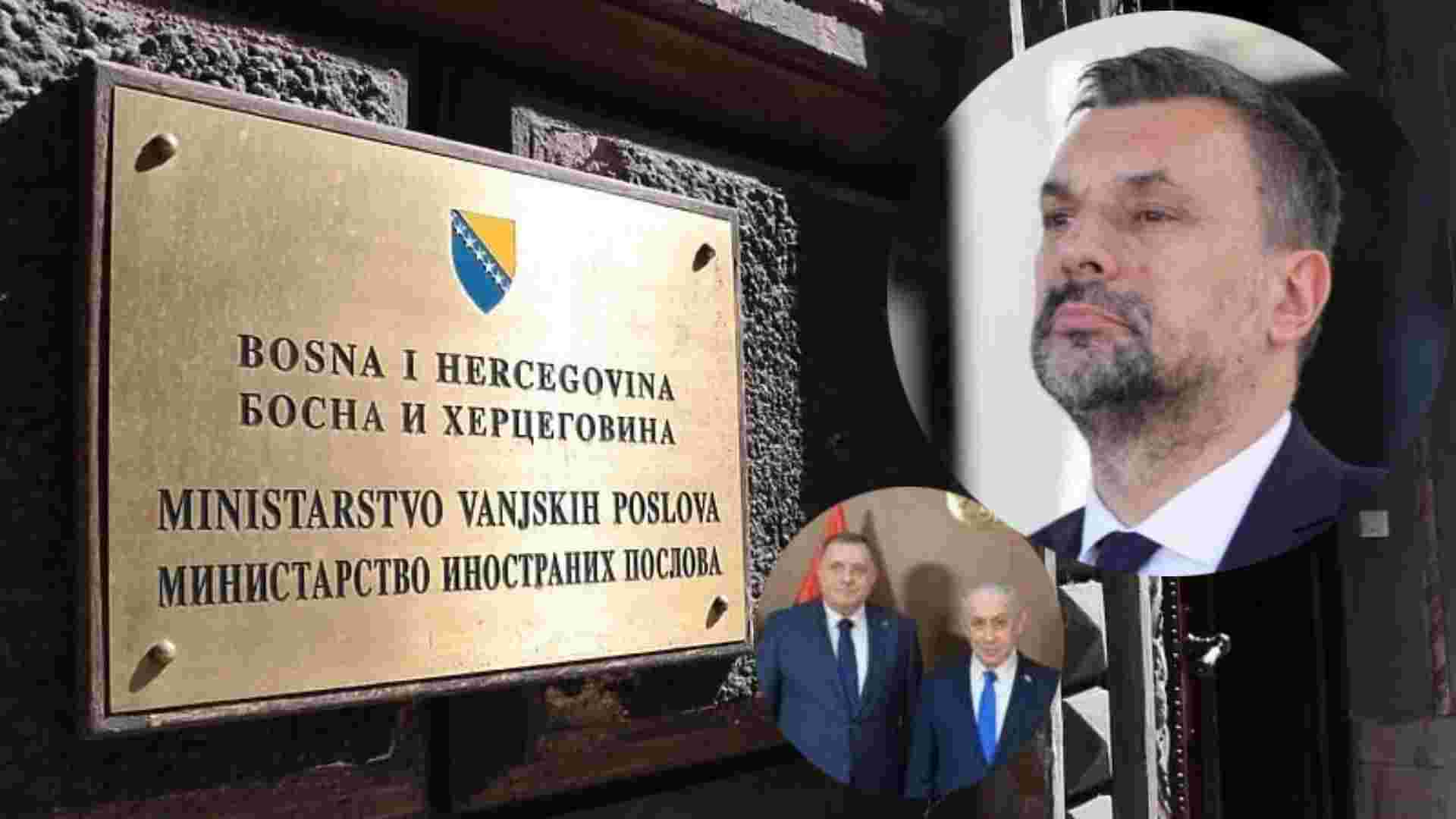 BiH uputila protestno pismo Izraelu zbog sastanaka s osobama koje se identificiraju kao četnici