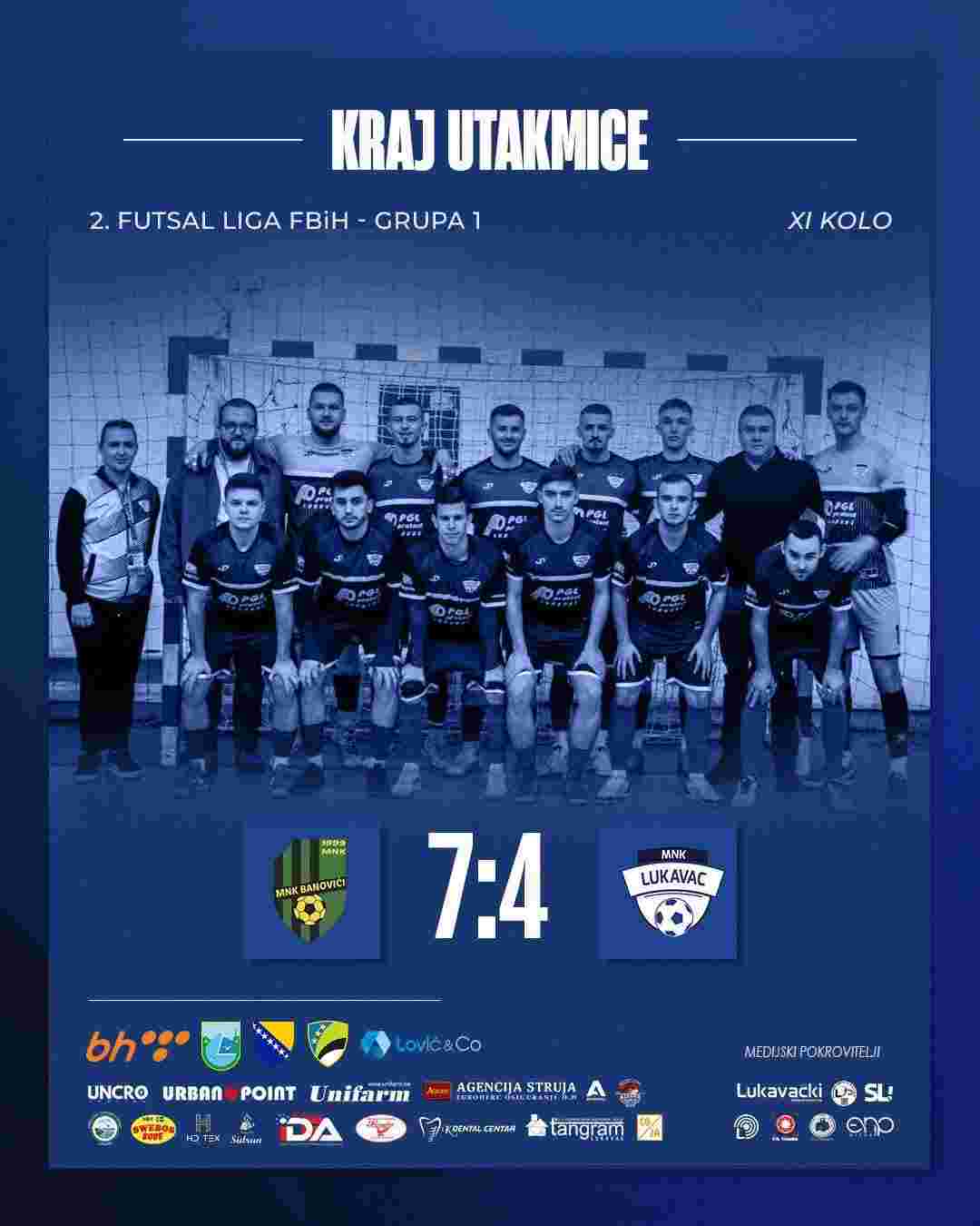 Lider prejak za MNK Lukavac u Banovićima