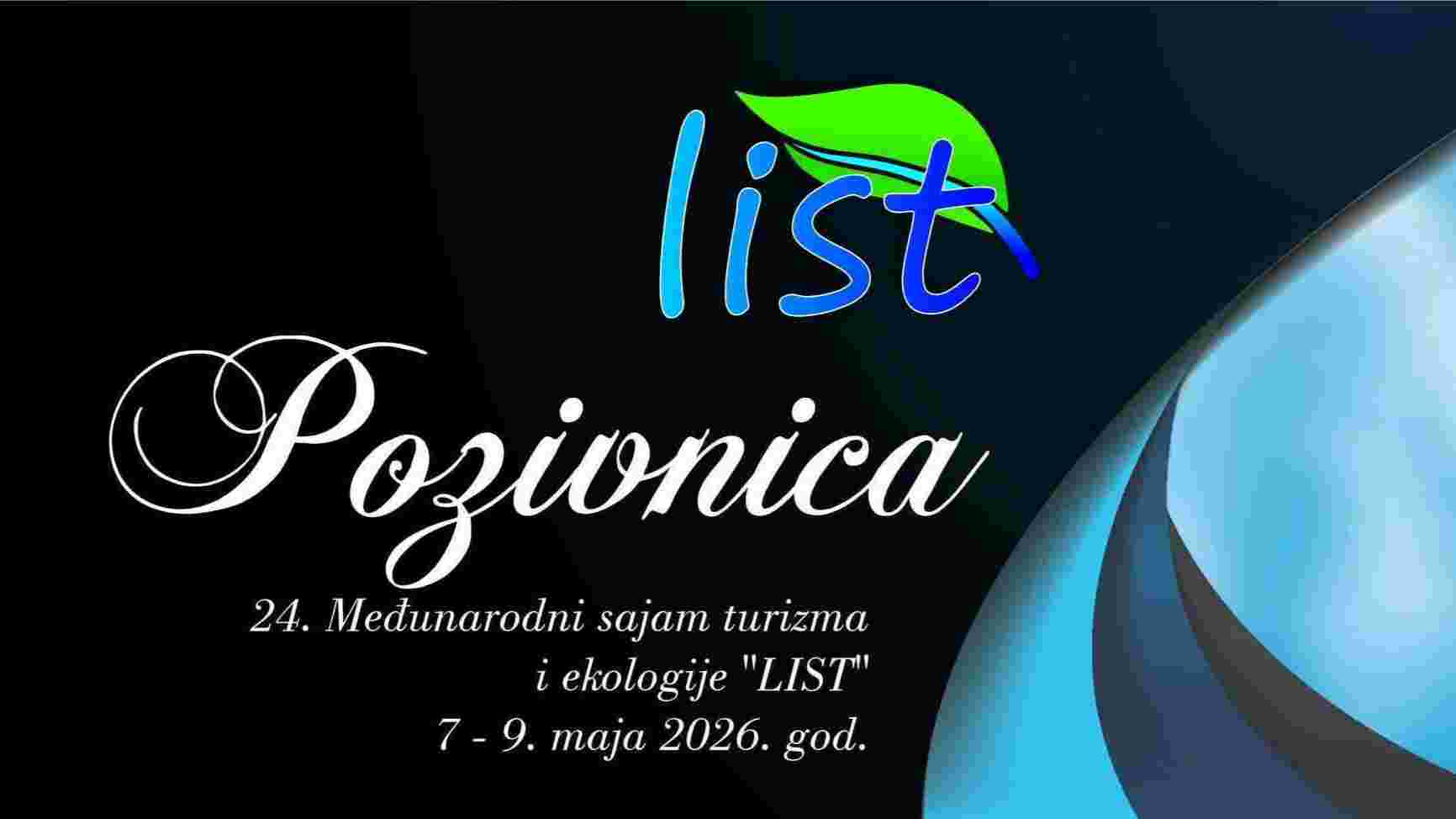 Lukavac domaćin 24. Međunarodnog sajma turizma i ekologije “LIST 2026”