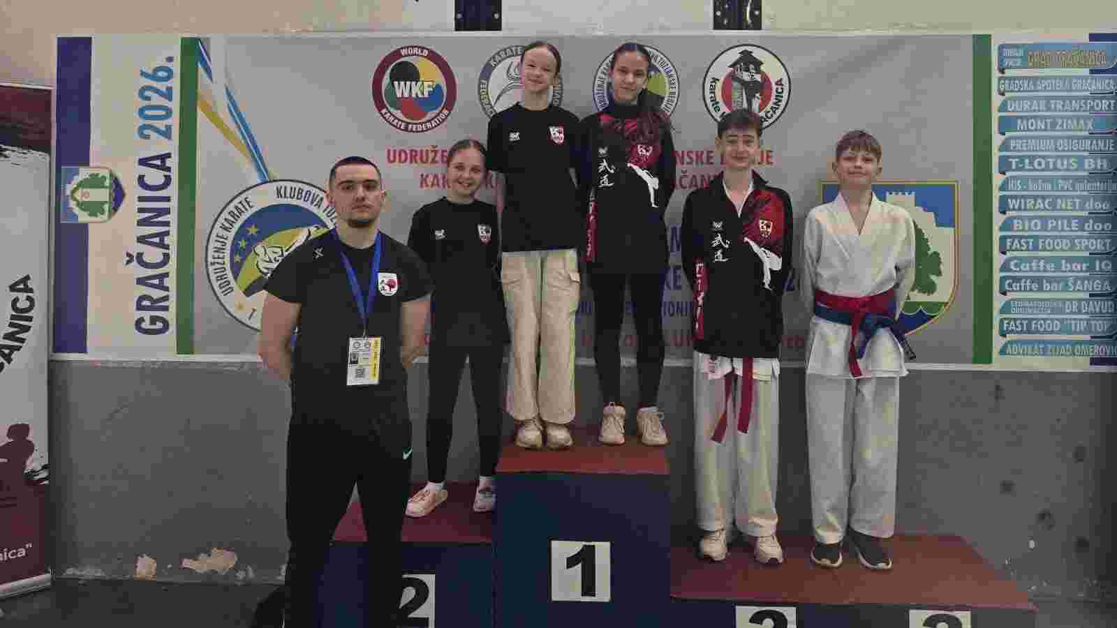 KBS “Orkka” Lukavac uspješan u Gračanici: Sedam medalja na regionalnom takmičenju