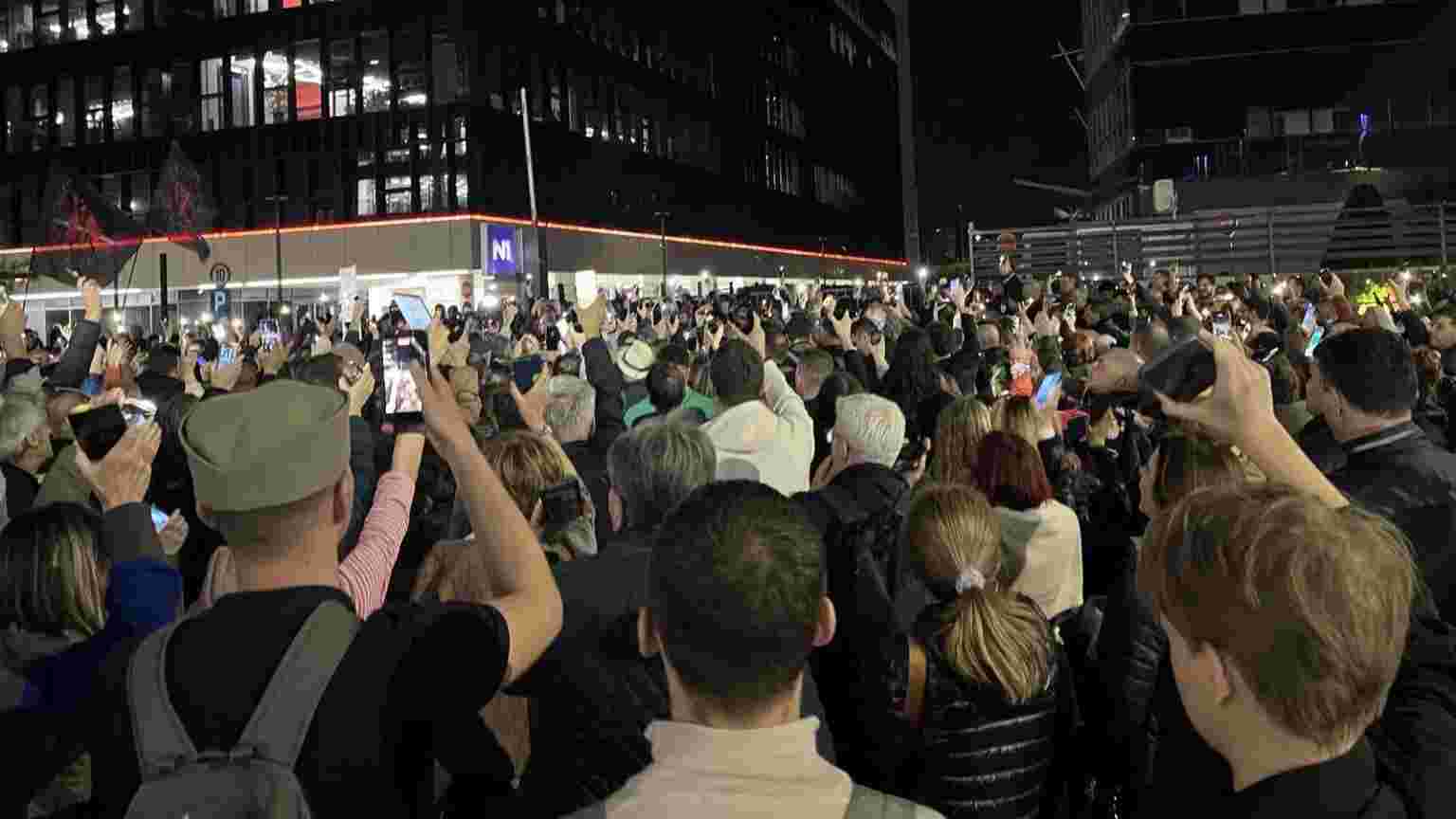 Poziv na skup podrške redakciji N1 u Beogradu