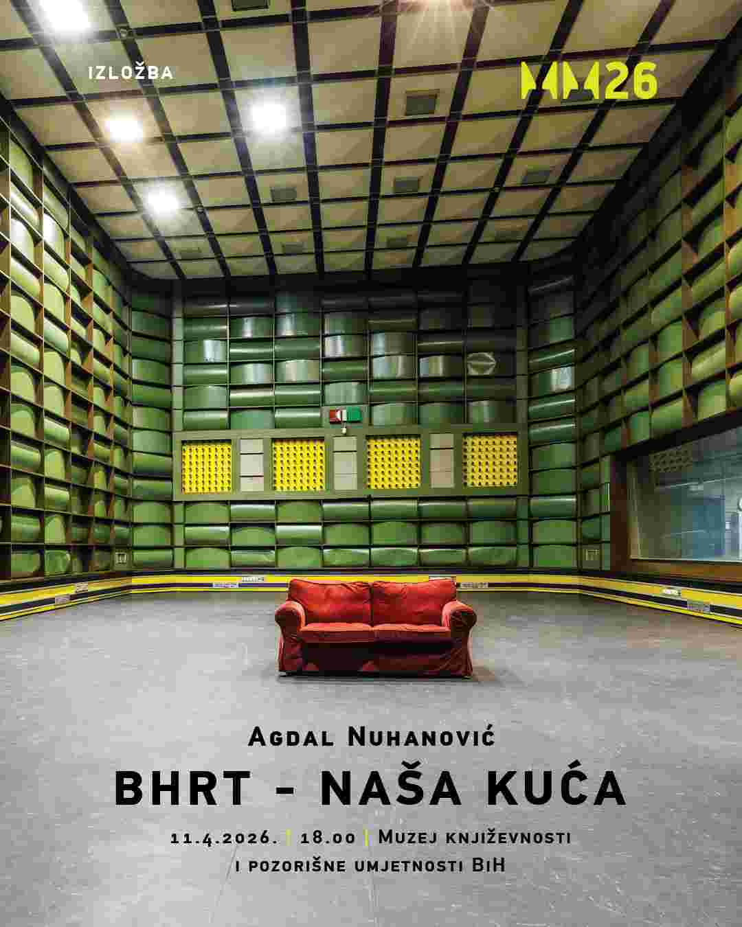 Izložba „Naša kuća“ u Sarajevu: Pogled iza kulisa BHRT-a kroz objektiv Agdala Nuhanovića