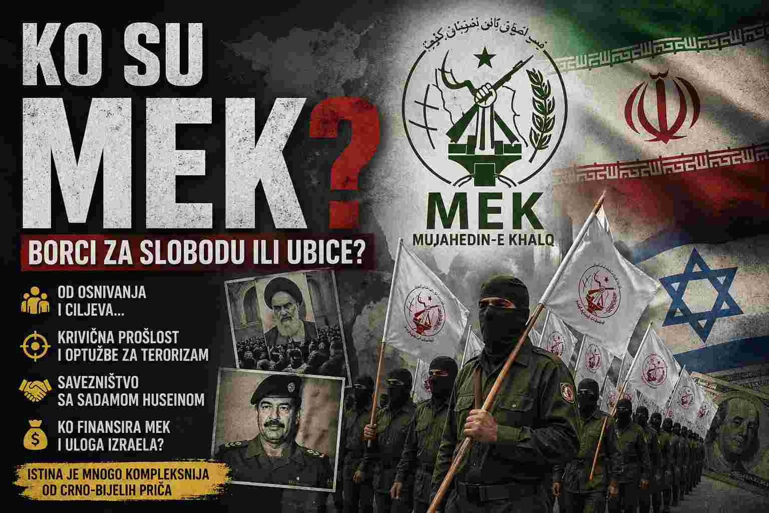 MEK: između revolucije, nasilja i političkog rebrendiranja