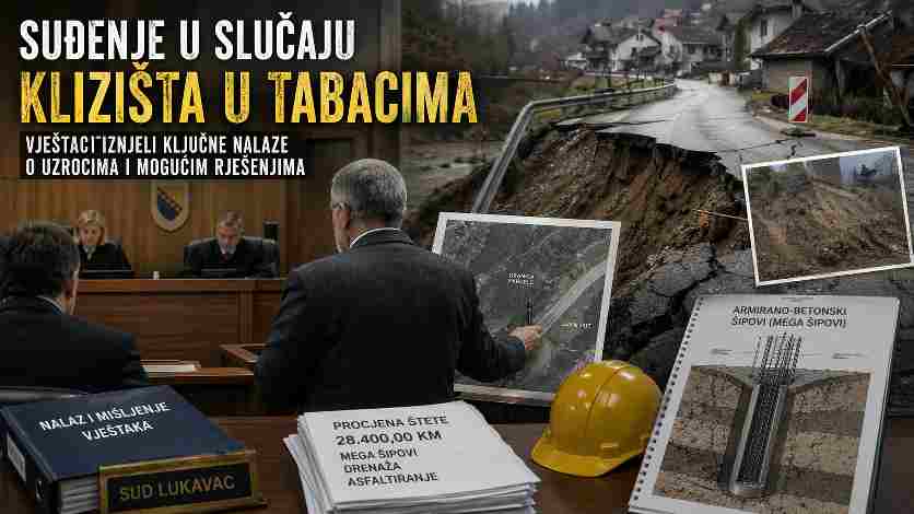 FELJTON / SUĐENJE U LUKAVCU – III DIO: Vještaci obrazložili svoje nalaze o uzrocima i mogućim rješenjima