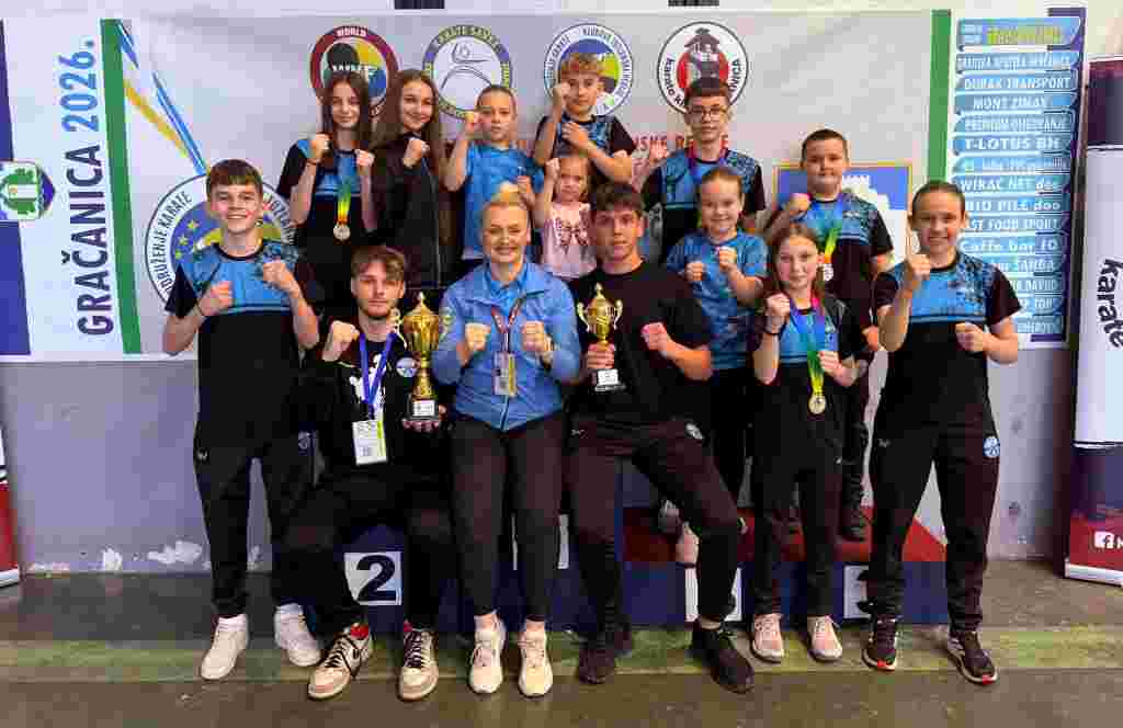 KBS “Seiken” Živinice dominantan u Gračanici: Prvo mjesto i 27 medalja za “Plavce”