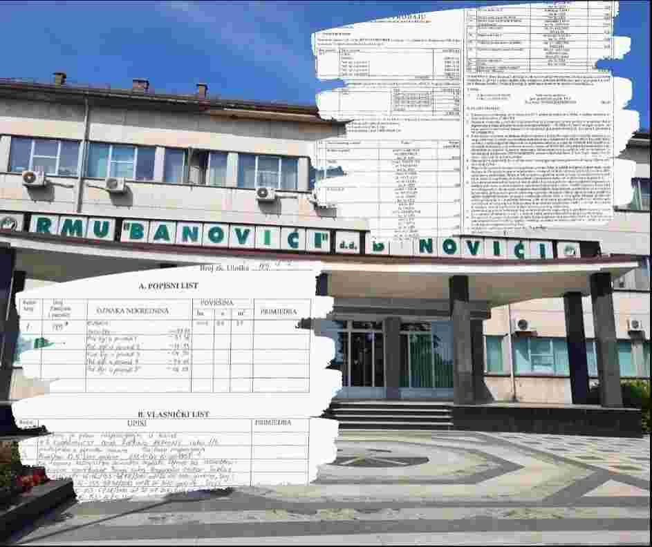 Sporna prodaja u Banovićima: Četiri hale prodate za 401.000 KM, a uknjiženo pet – greška ili namjera?