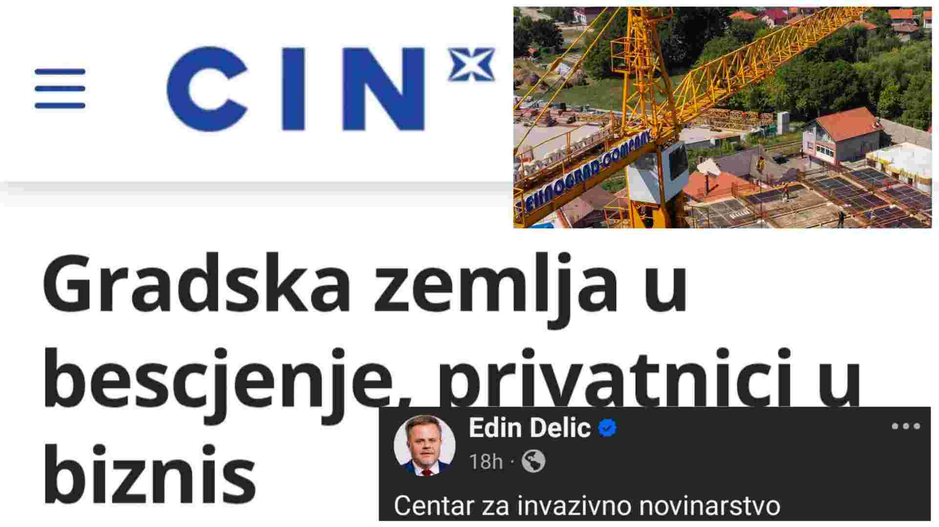 Delić napao CIN nakon istraživanja o sumnjivoj prodaji zemljišta u Lukavcu : Izostali konkretni odgovori na ključne navode