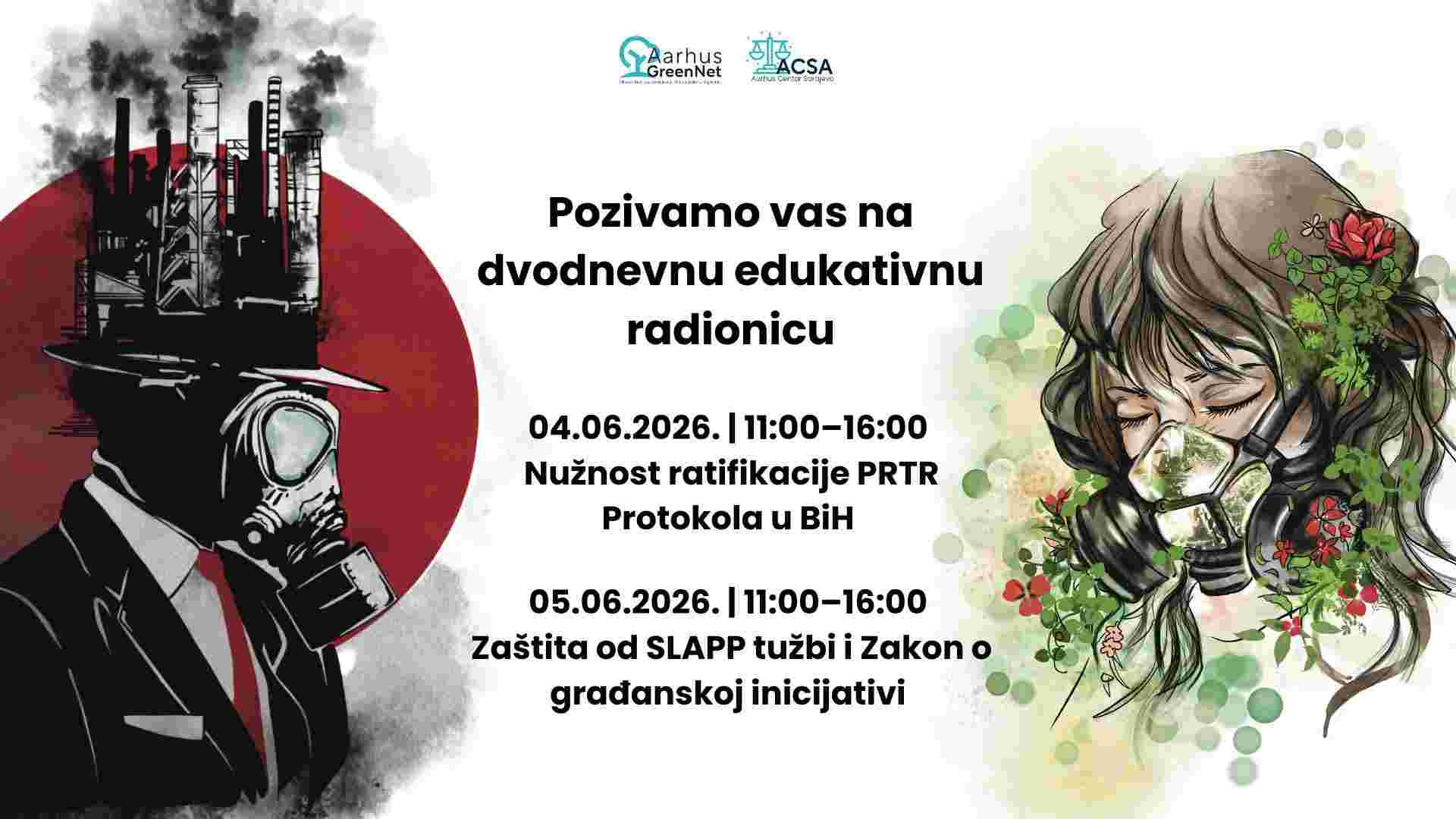 Aarhus Green Net Mreža organizuje edukativnu radionicu o okolišnoj demokratiji i zaštiti aktivista