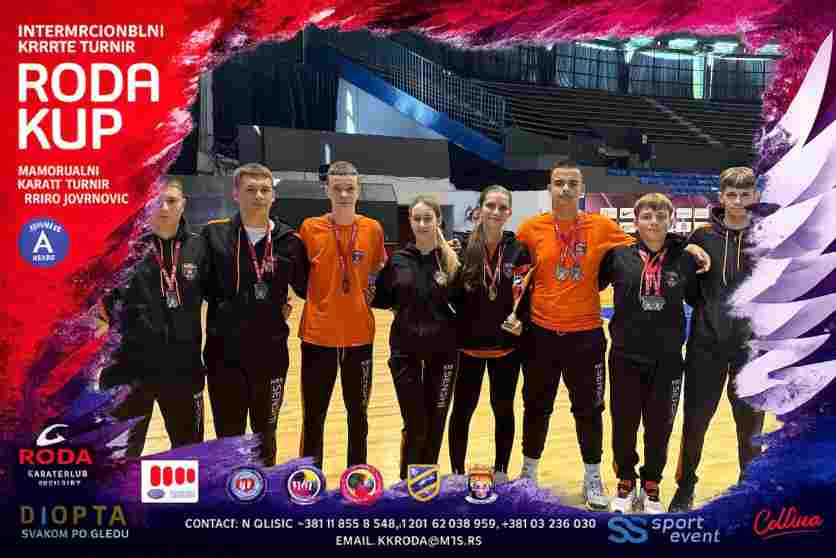 KBS SENSHI LUKAVAC OSVOJIO 4 MEDALJE NA RODA KUPU U BEOGRADU – FOTO