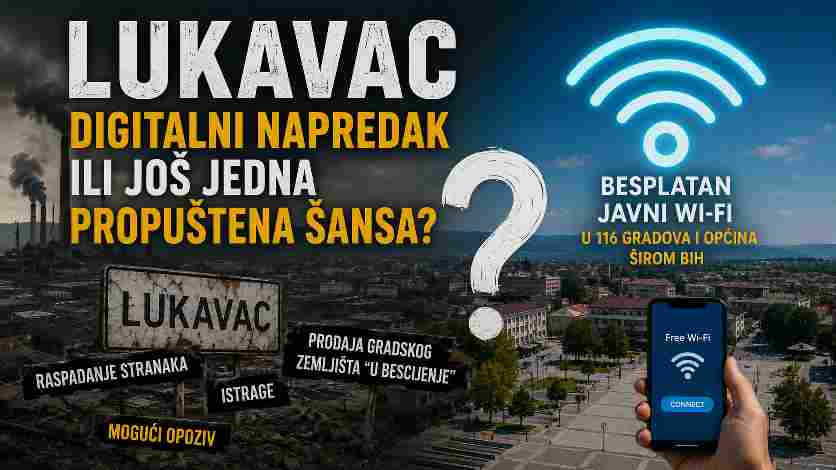 Uskoro besplatan javni Wi-Fi u 116 općina i gradova širom BiH