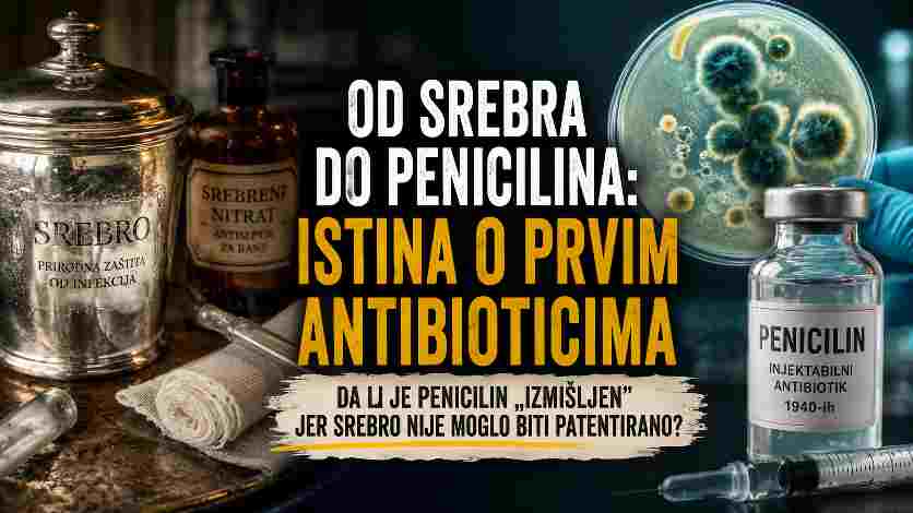 Srebro – prvi “antibiotik” čovječanstva i priča o penicilinu