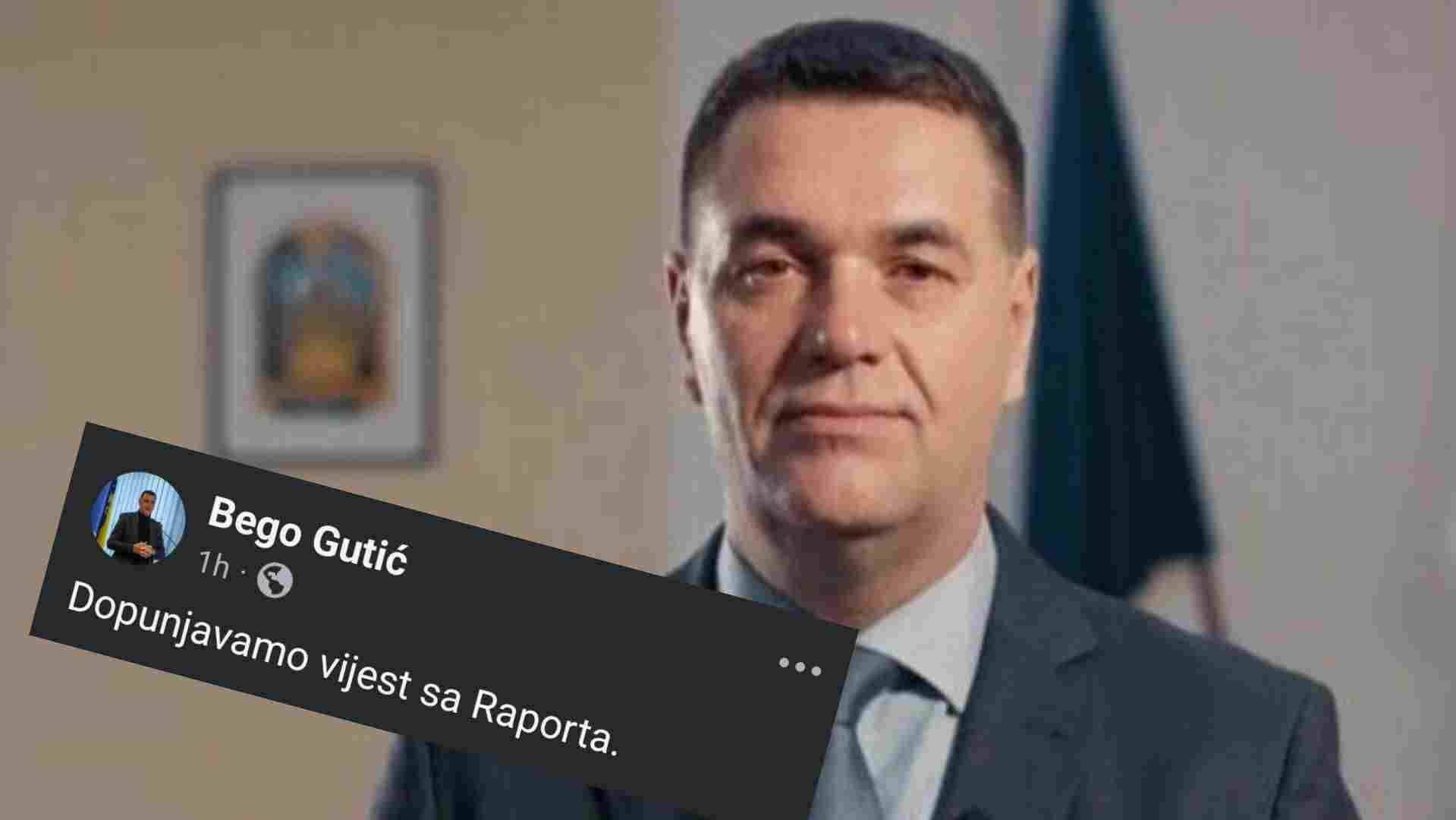 Bego Gutić nakon objave spornog snimka: „Ne može se pod krinkom medijskih sloboda prikrivati izvršenje krivičnog djela“