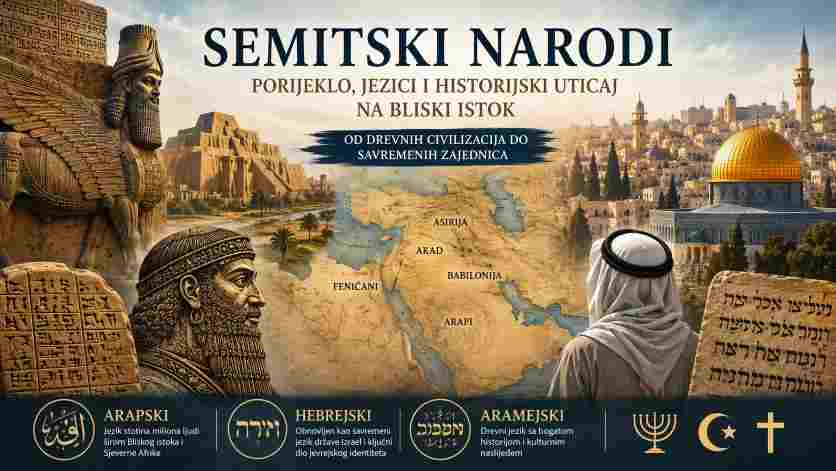 Semitski narodi: porijeklo, jezici i historijski uticaj na Bliski istok