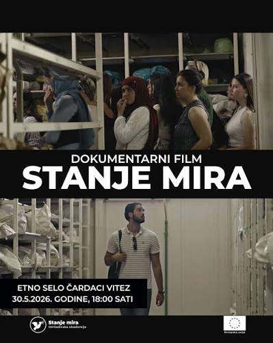 Projekcija dokumentarnog filma „Stanje mira“ u Lukavcu 8. juna