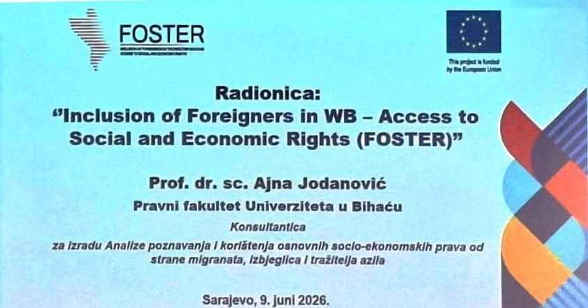 U Sarajevu nastavljen rad Advocacy monitoring tima u okviru FOSTER projekta