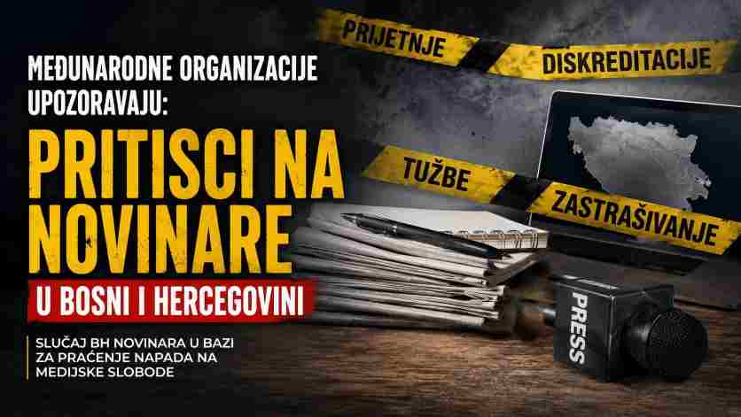 Međunarodna organizacija upozorava: Advokat Mirnes Ajanović optužen za javno targetiranje i zastrašivanje novinara u Bosni i Hercegovini