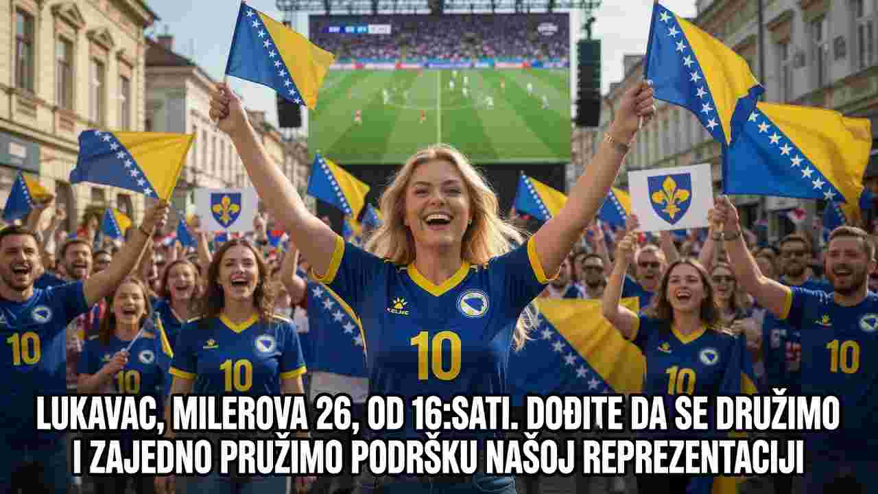Ako neće Grad – ima ko hoće: Nezavisna vijećnica Azra Jusufović sa prijateljima organizuje zajedničko gledanje utakmice BiH – Švicarska