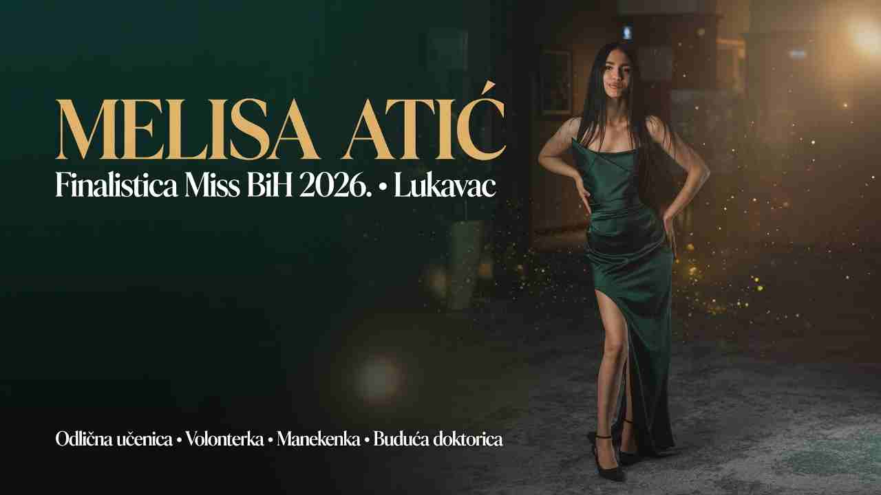Predstavljamo vam Melisu Atić: Mlada Lukavčanka koja sanja bijeli mantil, voli modu i ponosno predstavlja svoj grad na izboru za Miss BiH
