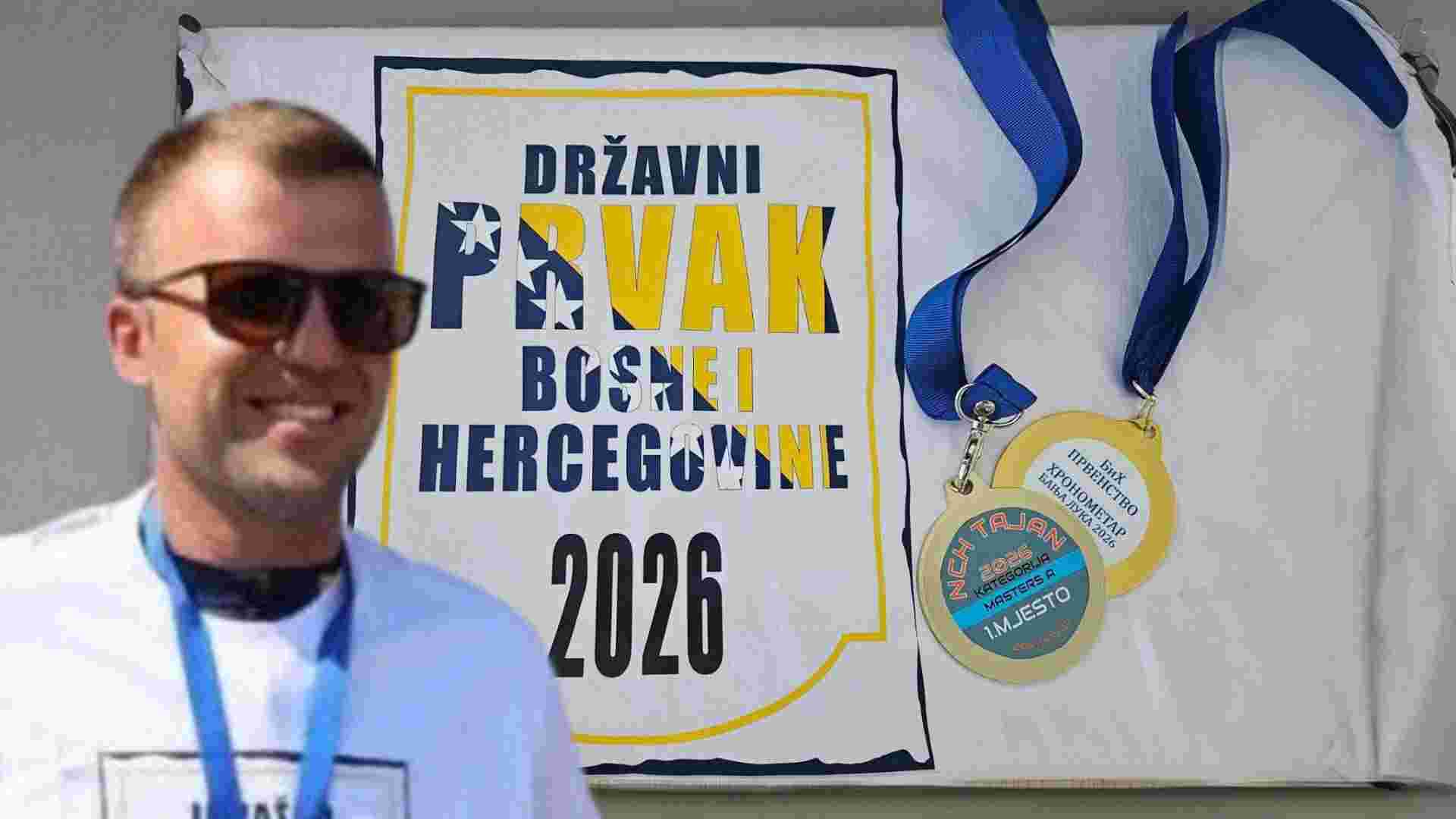 Lukavčanin Semir Avdić dvostruki državni prvak u cestovnom biciklizmu – FOTO