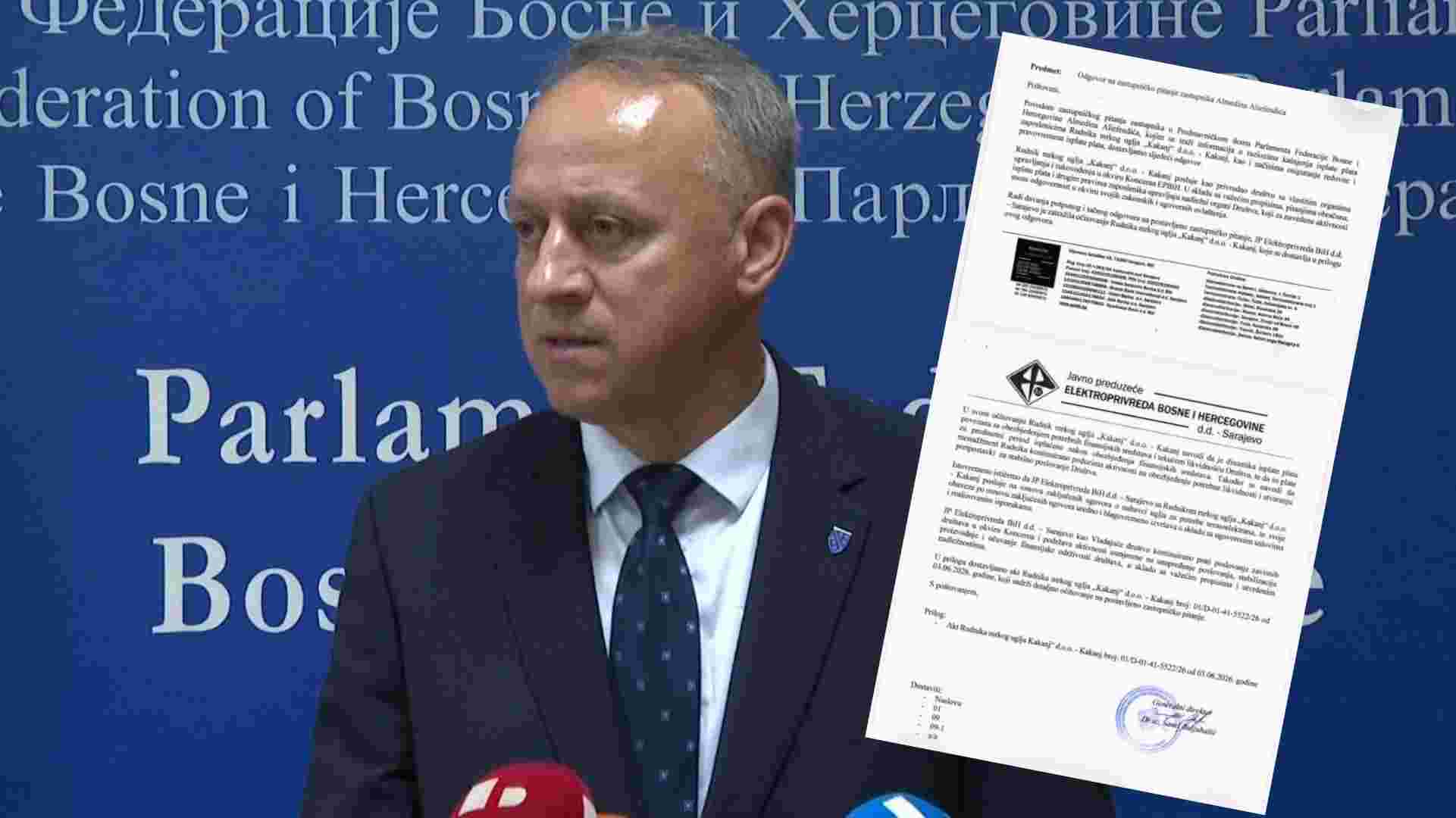 Aliefendić traži hitnu isplatu plata rudarima: „Ljudi koji svakodnevno riskiraju živote ne smiju čekati ono što su zaradili“